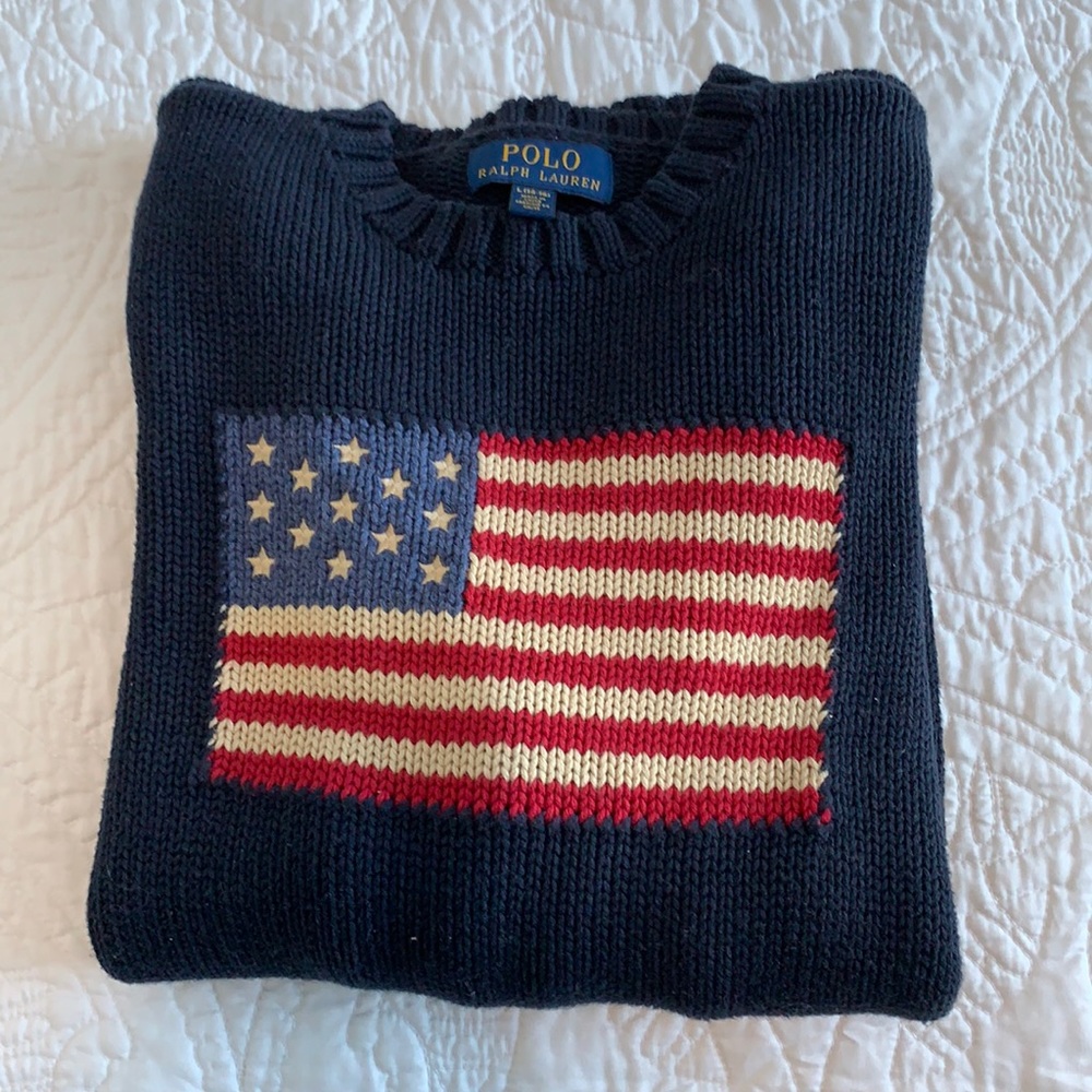 Polo Ralph Lauren Boys Flag Sweater